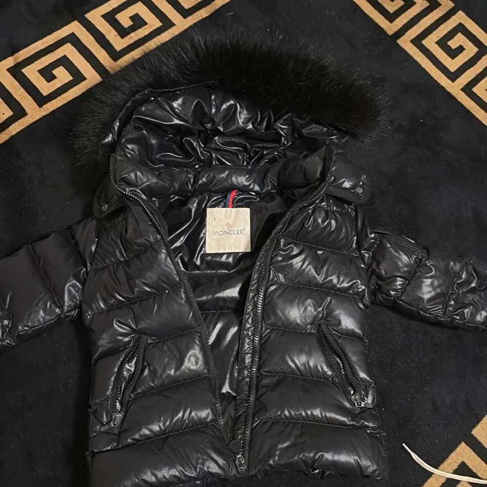 Moncler Black Coat